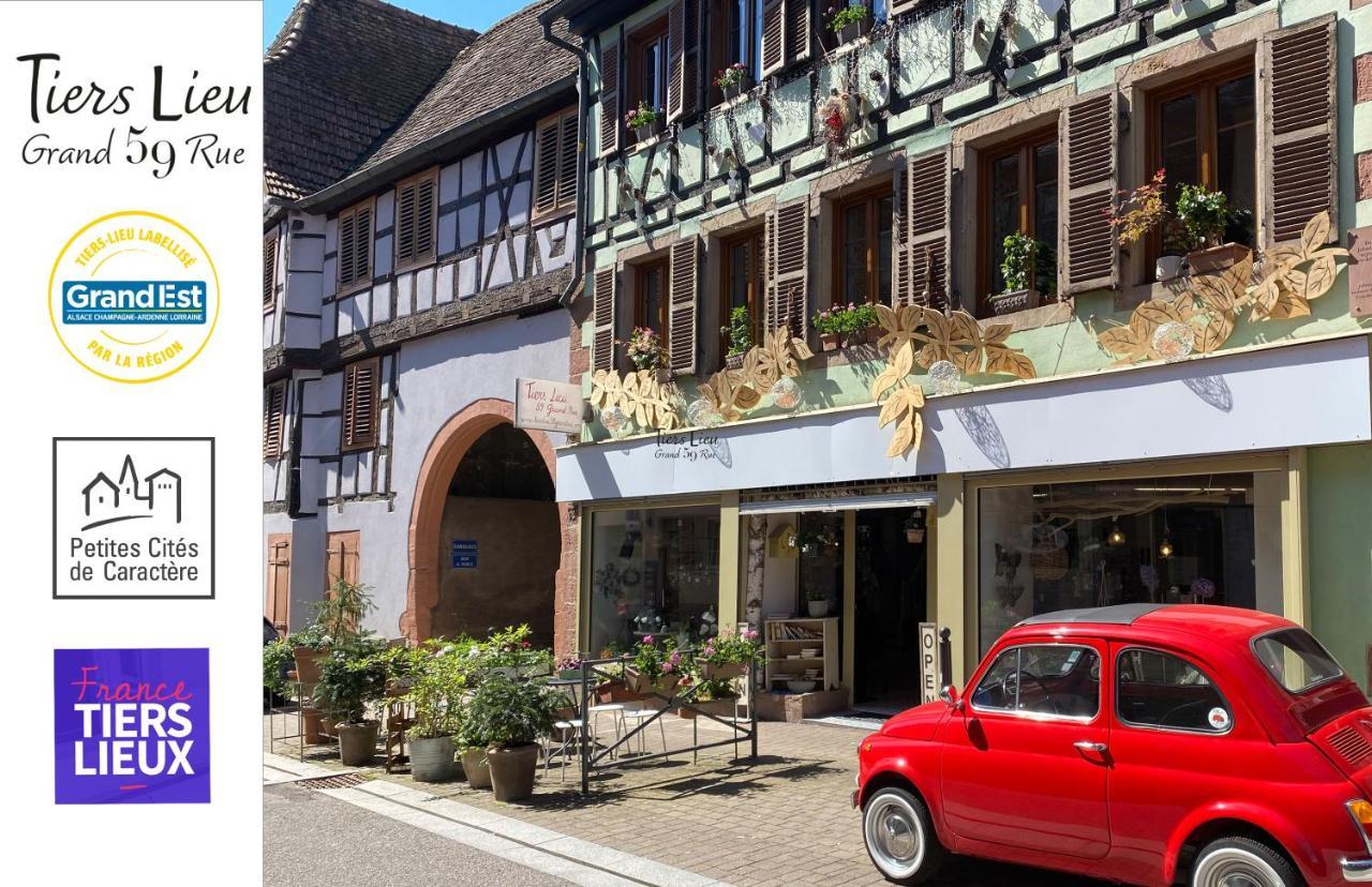 Tiers Lieu 59 Grand Rue Leilighet Bouxwiller  Eksteriør bilde